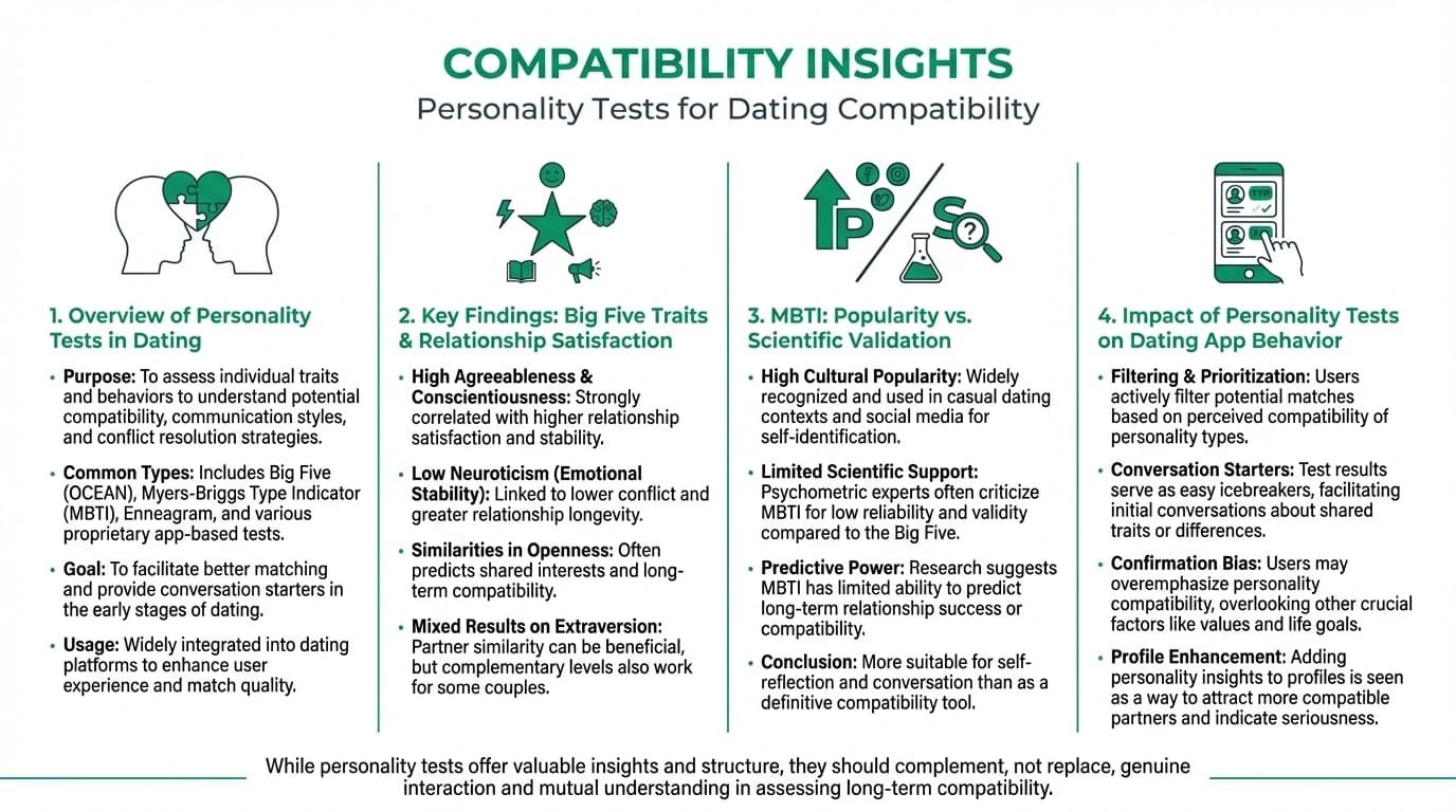 A couple discussing their personality test results and how it relates to their relationship compatibility.